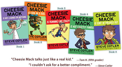 Cheesie Mack book series